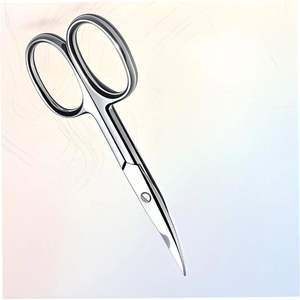 Ciseaux à ongles de haute qualité en acier inoxydable, lames semi-courbées, poignée ergonomique confortable, ciseaux pour salon de beauté - Product Image 3