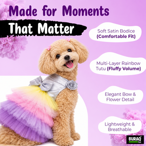 Robe de Soirée de Mariage pour Chats et Chiens 2.0 OEM ODM Logo Personnalisé Vêtements Formels de Luxe pour Animaux de Compagnie Fabricant Direct - Product Image 5