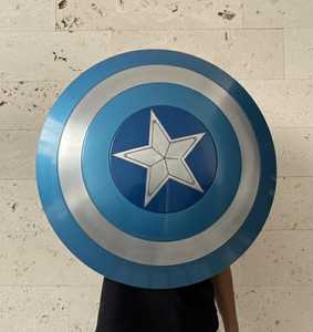 Combo de escudo y martillo del Capitán |   Réplica de Metal Azul, Accesorio de Cosplay |   24 Pulgadas - Product Image 4