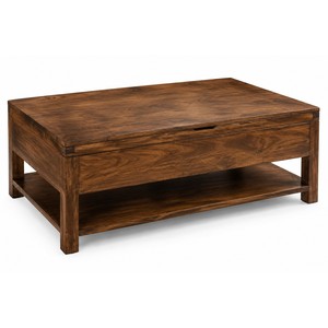 Table basse en bois de manguier avec humidificateur intégré – Vente en gros |   Meuble de rangement artisanal vintage marron - Product Image 1