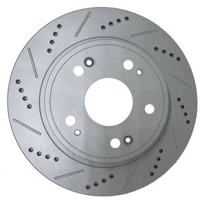 Dischi Freno Posteriori Forati e Pastiglie per Honda Accord Acura TSX 2009-2017 - Product Image 3