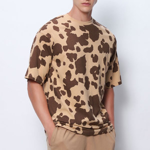 Camiseta Casual Personalizada para Hombre, 100% Algodón, Corte Regular, Cuello Redondo, Transpirable, Ligera, con Hombros Caídos, Tela de Alta Calidad de 220g - Product Image 2