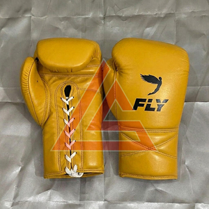 Guantes de Boxeo Superlace X Fly de Cuero Vacuno Genuino de Alta Calidad al Por Mayor, Guantes de Boxeo Fly Profesionales Hechos a Medida en Venta - Product Image 5