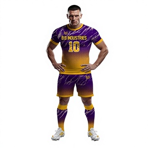 Black Gold Marble Gradient Soccer Uniforms Jersey Shorts <b>Socks</b> Sublimation Printed Breathable <b>Moisture</b> Wicking Fabric Team Logo - Product Image 2