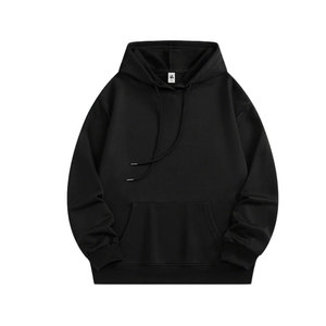 Custom logo Men's Autumn <b>Thin</b> Pullover Printed Embroidery <b>Hoodie</b> Loose Plus Size Sweatshirt - Product Image 3
