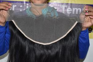 Extensiones de Cabello Humano Remy Virgen Indio 100% Natural sin Procesar al por Mayor 13*6 con Encaje Frontal Liso, Ondas Profundas y Ondas Sueltas - Product Image 5