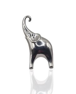Contemporary Metal Elephant Art Sculpture For Modern Home <b>Decoration</b> And Elegant Display Collection - Product Image 4