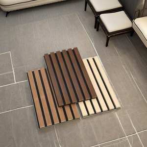 Panneaux muraux insonorisants écologiques fabriqués au Vietnam, 1220x2440mm, avec âme en MDF, design moderne, pour salle de karaoké et entrepôt - Product Image 1