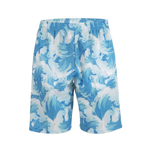 Pantalones Cortos de Playa Personalizados con Sublimación Completa del Logotipo para Hombre, Producto de Moda con Cierre Elástico en la Cintura, Estilo Casual - Product Image 3
