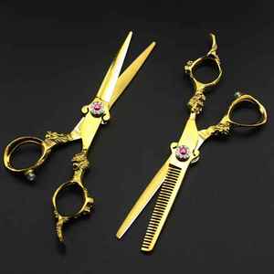 Top-Tier Barber Scissors Professional Stainless Steel <b>Shears</b> with Precision-Tuned Blades, Ergonomic <b>Handle</b> for Premium Comfort - Product Image 1