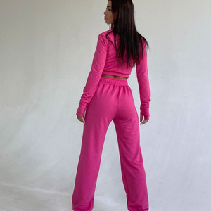 Conjunto Deportivo de 2 Piezas para Mujer, Estilo Casual, con Cierre, Personalizable al por Mayor, 2026 - Product Image 5