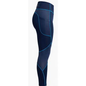 กางเกงเลกกิ้งออกกำลังกายผู้หญิงแบบสั่งทำพิเศษ ยืดหยุ่นสูง แห้งเร็ว กางเกงโยคะ ผ้าสี่ทิศทาง ยืดได้ ผลิตจากโรงงานชุดกีฬา - Product Image 3