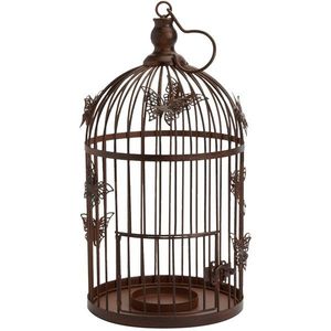 กรงนกเหล็กตกแต่งสำหรับเป็นของขวัญ ตกแต่งงานแต่งงาน และเป็นของตกแต่งบ้านที่มีสไตล์ - Product Image 2