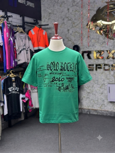 T-shirt graphique surdimensionné personnalisé 100% coton lourd, style streetwear, effet vintage délavé, imprimé, unisexe, OEM ODM - Product Image 2