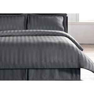 Stripe 4-Piece <b>Comforter</b> <b>Set</b> 220 TC Bedding with Standard Size for Home or Hotel - Product Image 1