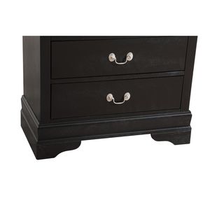 Commode Louis Philippe G2150 CH noire - Product Image 2