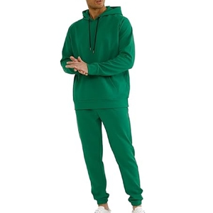 Unisex Custom Printing Track Suit Unisex Men Jogger Sweatsuit Tracksuit Sweatpants <b>Hoodie</b> Set tracksuit for man, 100% cotton - Product Image 2
