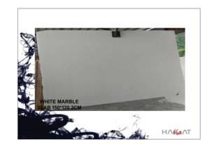 แผ่นหินทรายสีขาวธรรมชาติและกระเบื้องขัดเงา ดีไซน์ร่วมสมัยสำหรับปูพื้นห้องน้ำและใช้งานอื่นๆ - Product Image 2