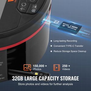 Industrial Endoscope with 4.3\" <b>IPS</b> Screen Triple Lens Borescope <b>Camera</b> & 8+2 Lights IP67 Waterproof Snake Inspection <b>Camera</b> - Product Image 5