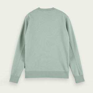 เสื้อสเวตเชิ้ตคอกลมสีพื้นสำหรับผู้ชาย แขนยาว ผ้าถัก น้ำหนัก 300 กรัม ผ้าฝ้าย 100% ระบายอากาศได้ดี เหมาะสำหรับฤดูหนาว - Product Image 4
