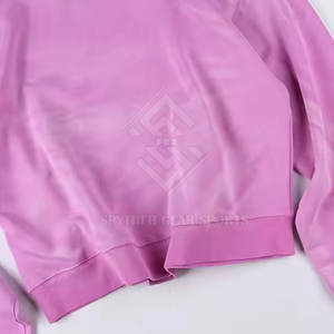 Nouveau style 2026 – Sweats à capuche en molleton de coton mélangé, écologiques, respirants, effet vieilli, design tendance, prix bas, vente en gros - Product Image 3