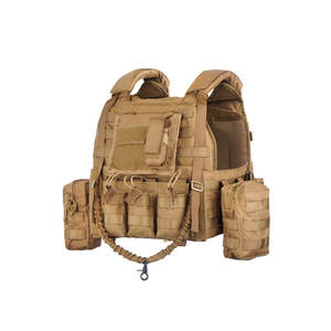 Chaleco Táctico Personalizado, Transpirable, para Entrenamiento al Aire Libre, Ajustable, Diseño Utilitario con Múltiples Bolsillos - Product Image 1