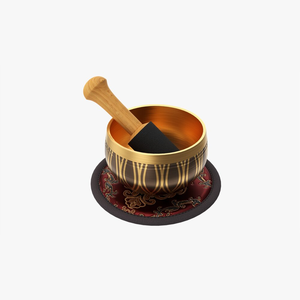 Bol chantant tibétain fait à la main en métal, bol de méditation bouddhiste, bol chantant pour la guérison sonore, le yoga, la relaxation, la prière et la spiritualité - Product Image 2