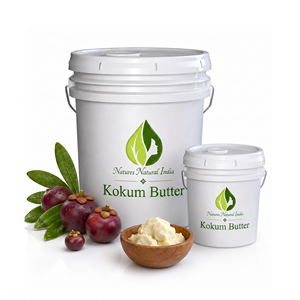 Lotion hydratante pour le corps au beurre de kokum biologique Natures Natural India, pour tous types de peaux, adultes - Product Image 4