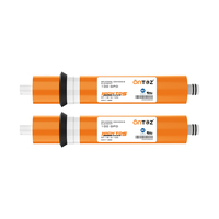 Membrane RO ONTOZ 100GPD à TDS élevé (8 étapes) avec surveillance TDS, écologique, durée de vie du filtre de 24 mois, manuel, en plastique, pour usage domestique