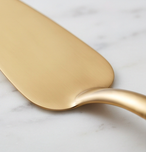 Spatule-couteau de service en métal laqué brillant pour mariages, cérémonies, outils de pâtisserie et découpe - Product Image 2