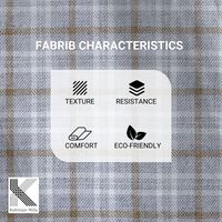 Tela de Franela a Cuadros para Camisas y Sobrecamisas de Niños, Diseño Tejido para Otoño