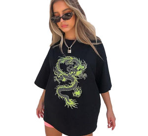 Camisetas de Manga Corta para Mujer, Cuello Redondo, Poliéster Sólido, Largo Regular, Secado Rápido, Ecológicas y Transpirables - Product Image 1