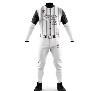 Uniformes de Béisbol Personalizados al por Mayor, Ligeros, Transpirables y de Buena Calidad para Hombre, a Bajo Precio - Product Image 1