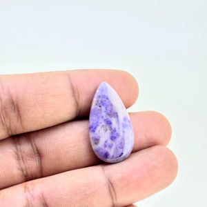 Piedra Preciosa de Jade Lavanda Natural en Cabujón, Piedras Sueltas de Alta Calidad para Joyería, Venta al por Mayor y Tamaños Personalizados Disponibles - Product Image 1