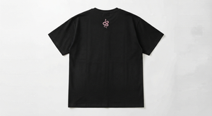Black Embroidered Snake Graphic <b>Men</b> T Shirt 100% Cotton O Neck Short Sleeve Streetwear Tee Custom Logo - Product Image 2