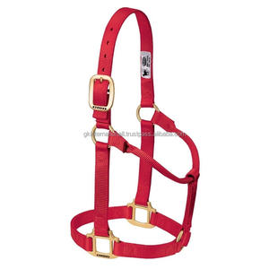 Produits équestres en gros, licol pour cheval, fabrication sur mesure, quincaillerie réglable, licol en nylon équestre en taille pleine, cob, surdimensionné - Product Image 1