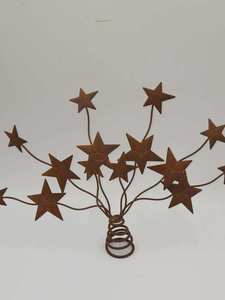 Modern Classic <b>Plastic</b> Starburst Christmas <b>Tree</b> Ornament 100pcs Standing Decor Indoor High Quality Durable Hollow Miniature - Product Image 5