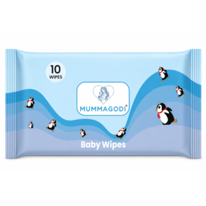 Lingettes humides pour bébé Mummagodi – Lingettes douces et délicates sans alcool pour nouveau-nés et peaux sensibles |   Hydratant jetable - Product Image 1