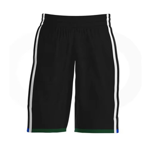 Ensemble de maillots de basket-ball sublimés personnalisés, noir et vert, col en V, sans manches, évacuation de l'humidité, nom de l'équipe, 23, adulte, unisexe, toutes saisons - Product Image 6