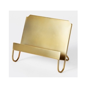 ชั้นเก็บหนังสือสูตรอาหารเหล็กสีดำทนทาน - Product Image 6