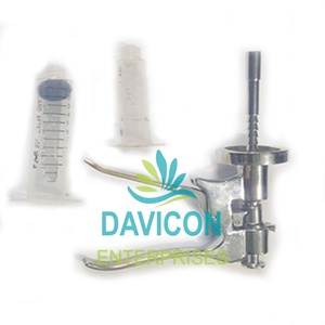 Jeringa Dental Manual de alta calidad de Davicon Enterprises, Instrumentos dentales intraligamentales, juegos dentales de acero inoxidable - Product Image 6