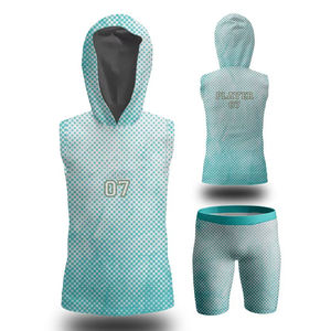 Uniformes de fútbol 7v7 de la mejor calidad, precio al por mayor, sudadera deportiva transpirable, uniforme 7v7 con diseño de impresión sublimada, OEM - Product Image 4