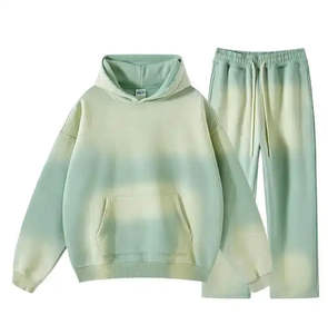 Ropa Deportiva de Felpa Francesa con Estampado Serigrafiado Personalizado, Estilo Streetwear, Efecto Desgastado, Lavado Ácido, Ecológica, para Mujer, Invierno - Product Image 6