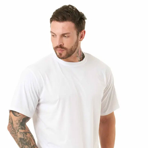 Ensemble de plage décontracté 2 pièces pour homme OEM, manches courtes, en coton respirant, idéal pour le jogging et les activités de plein air - Product Image 3