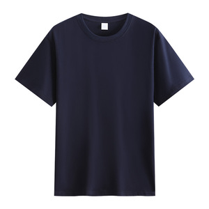 เสื้อยืดผู้ชายไซส์ใหญ่ ผลิตจากโรงงานในบังคลาเทศ ผ้าคอตตอนหวีอย่างดี คอกลม แขนสั้น สไตล์ลำลอง รับสกรีนโลโก้ เสื้อเปล่าแนวสตรีทแวร์ - Product Image 5