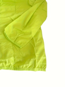 Blouson matelassé vert citron pour homme, coupe-vent, fermeture éclair, col montant, coupe droite, idéal pour l'automne - Product Image 4