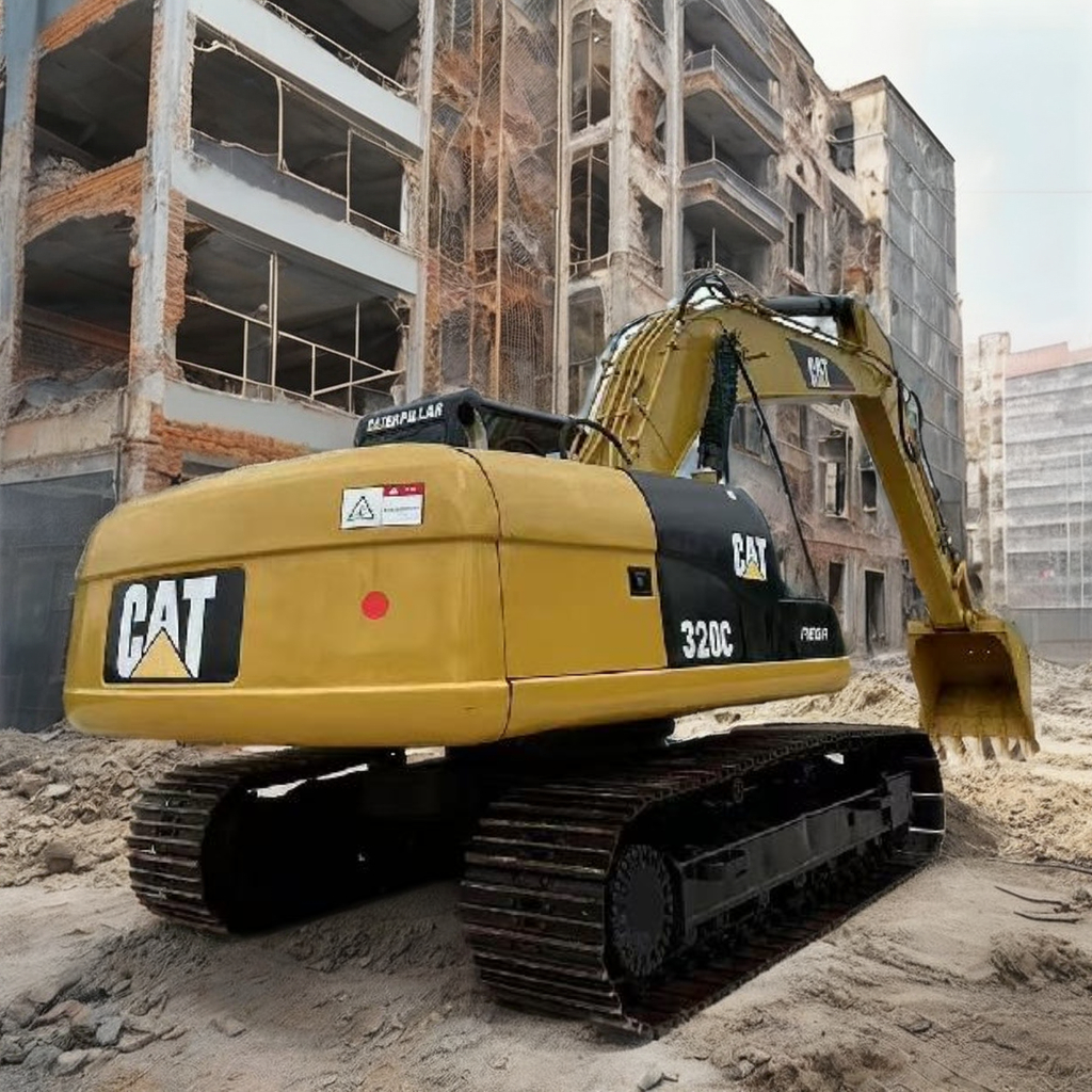 20 тонн кошка экскаватор гусеница 320C подержанный экскаватор для продажи