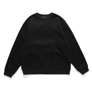 Cheap Men High Quality Male Solid Sweat Shirt With Crew Neck Custom Made Men Cotton <b>Plain</b> <b>Sweatshirt</b> With Long Sleeve - Product Image 6