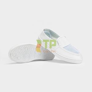 Chaussures de sécurité ESD blanches de haute qualité bottes de travail antistatiques pour salle blanche avec semelle intérieure conductrice en PU pour hiver/été unisexe - Product Image 2