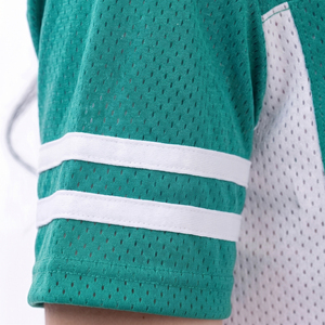 Women Quick Dry Mesh Jerseys V-Neck Mesh Jerseys Women's Cropped Football Mesh Shirts Women Sportswear Mesh Top - Product Image 4